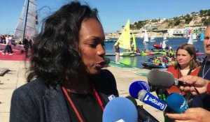JO 2024 à Marseille : "Je connaissais déjà le site, je venais en stage ici" (Flessel)