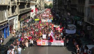 Réforme code du travail: manifestation à Marseille