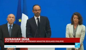 REPLAY Ouragan Irma : point sur la situation avec le Premier ministre Edouard Philippe