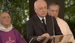 Le discours très émouvant de Pierre Bergé aux obsèques d'Yves Saint Laurent