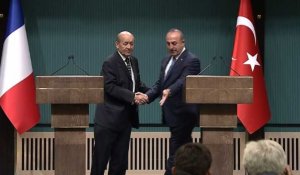 Ankara: Le Drian appelle à l'apaisement entre la Turquie et l'UE