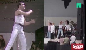 Rami Malek rejoue un concert de Queen et reproduit la performance de Freddie Mercury geste pour geste