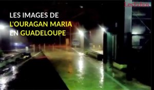 Les images de l'ouragan Maria en Guadeloupe