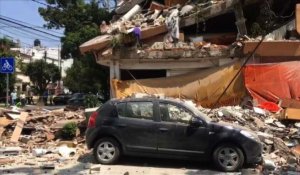 Les Mexicains ont senti un "terrible" séisme à Mexico