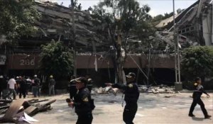 Mexique: un puissant séisme secoue la ville de Mexico