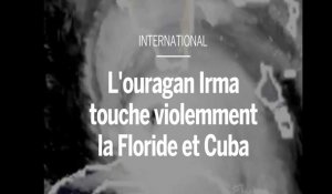Attendu en Floride, l'ouragan Irma dévie et balaie aussi Cuba