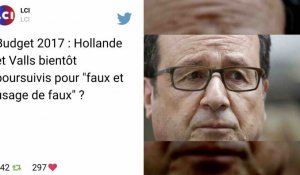 François Hollande et Manuel Valls visés par une plainte pour «faux et usage de faux»
