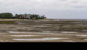 Irma : quand l'océan disparaît sur des centaines de mètres