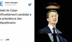 Maël de Calan candidat à la présidence LR