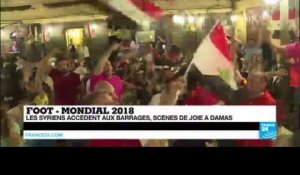 Mondial-2018 : La Syrie accède aux barrages. Scènes de liesse à Damas