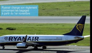 Ryanair : un seul bagage en cabine autorisé à partir du 1er novembre