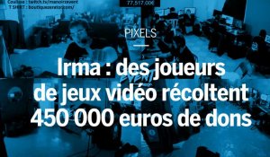 Ouragan Irma : des joueurs de jeux vidéo récoltent plus de 450 000 euros de dons