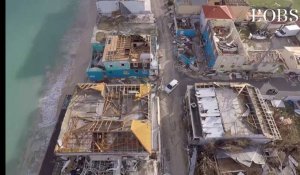 Irma : les images catastrophiques d'un drone survolant l'île dévastée de Saint-Martin