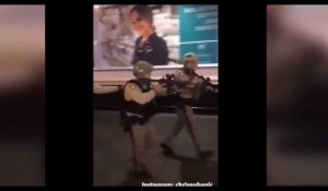 Mayweather vs McGregor : Panique dans les rues de Las Vegas à la fin du combat (vidéo) 