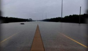 Le Texas menacé d'inondations après l'ouragan Harvey