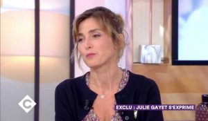 C à Vous : Julie Gayet revient sur sa longue période d'absence dans les médias
