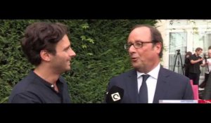 François Hollande adresse un message à Julie Gayet dans C à vous (vidéo)
