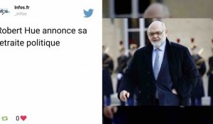 Robert Hue annonce sa retraite politique