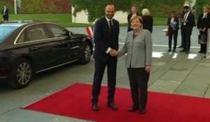 Édouard Philippe défend les réformes Macron à Berlin
