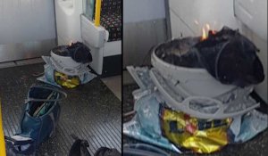 Les premières images après l'explosion dans le métro de Londres à la station Parsons Green