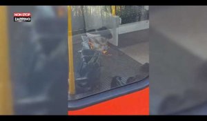 Londres : les images de la bombe dans le métro (vidéo)