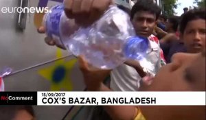 Urgence humanitaire à Cox's Bazar où affluent les réfugiés Rohingyas