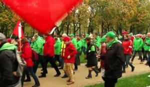 Manifestation européenne à Bruxelles