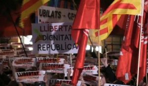 Des milliers de manifestants indépendantistes à Barcelone
