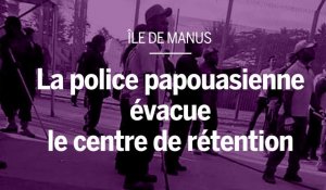 La police papouasienne évacue le centre de rétention de Manus