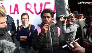 Marseille : manifestation pour les mineurs migrants isolés de l'église Saint-Ferréol