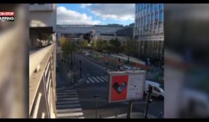 Un freerunner tente un saut ultra dangereux à Paris (vidéo)