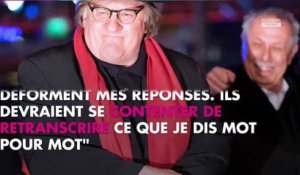 Gérard Depardieu tacle Donald Trump : "On l'impression qu'il bat sa femme tous les matins"