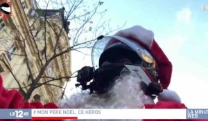 A Paris, le père Noël poursuit une chauffard - ZAPPING ACTU HEBDO DU 23/12/2017