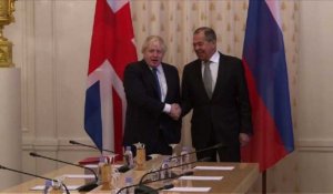 Russie: Boris Johnson rencontre Lavrov à Moscou