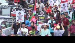 Statut de Jérusalem: manifestations en Malaisie