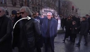 Claude Lelouch indigne en sortant son téléphone pour filmer les invités en deuil
