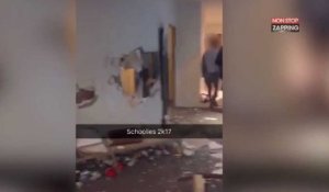 Australie : Des étudiants saccagent leur chambre d'hôtel (vidéo) 