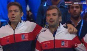 Coupe Davis : Les larmes des remplaçants Nicolas Mahut et Julien Benneteau (vidéo)