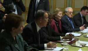 Climat: Macron reçoit les Elders à l'Elysée