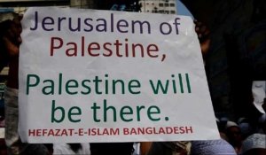 Manifestation anti-Trump au Bangladesh
