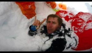 Un skieur pris au piège dans une avalanche, découvrez les images de son cauchemar sous la neige (vidéo)