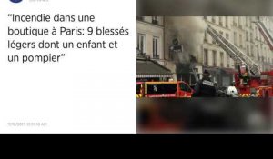 Paris. Au moins six blessés après un incendie dans un immeuble