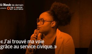 Conférences O21 : « J'ai trouvé ma voie grâce au service civique. »