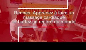 Rennes. Apprenez à faire un message cardiaque et participez à battre un record du monde