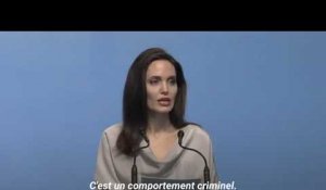 Le poignant discours d'Angelina Jolie aux Nations Unies sur les violences sexuelles