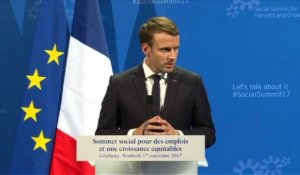 Macron: "nous souhaitons dialoguer avec l'Iran"