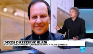 Décès d''Azzedine Alaïa : "c''était un rebelle, un indépendant"