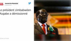 Zimbabwe. Le président Robert Mugabe a présenté sa démission