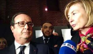 François Hollande: "je connais Molenbeek"