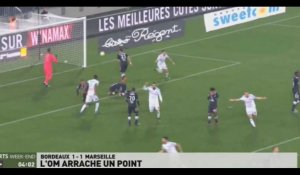 Zap sport du 20 novembre : L'OM arrache le nul dans les dernières secondes à Bordeaux (Vidéo)